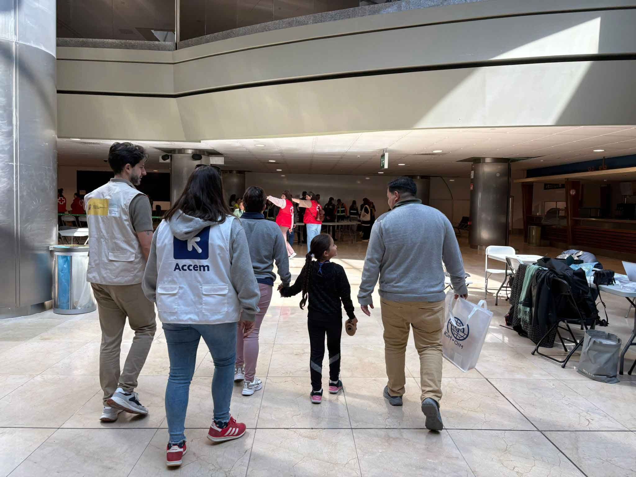 Acogemos a dos familias refugiadas nicaragüenses reasentadas desde Costa Rica